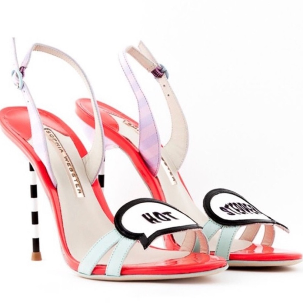Sophia Webster “hot stepper” heels